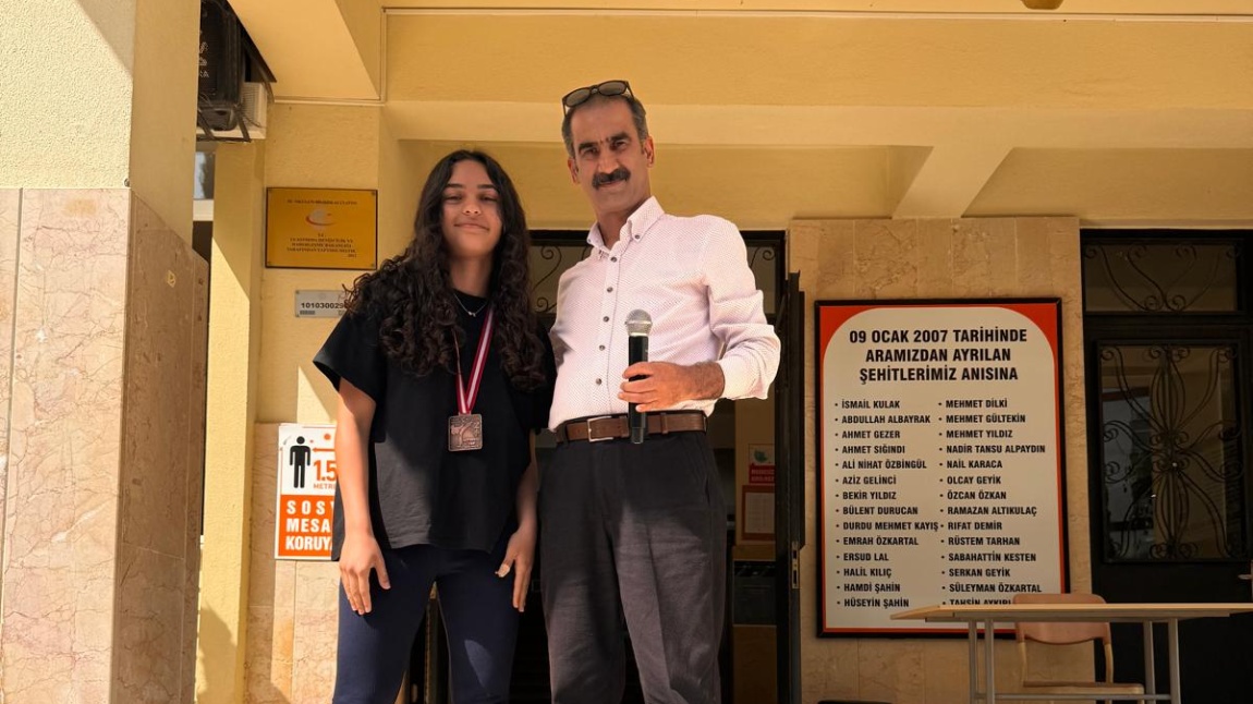 Elif Naz TETİK  Akdeniz Karate müsabakasında Türkiye Üçüncüsü